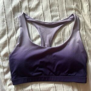 Forever 21 Purple Ombre Sports Bra